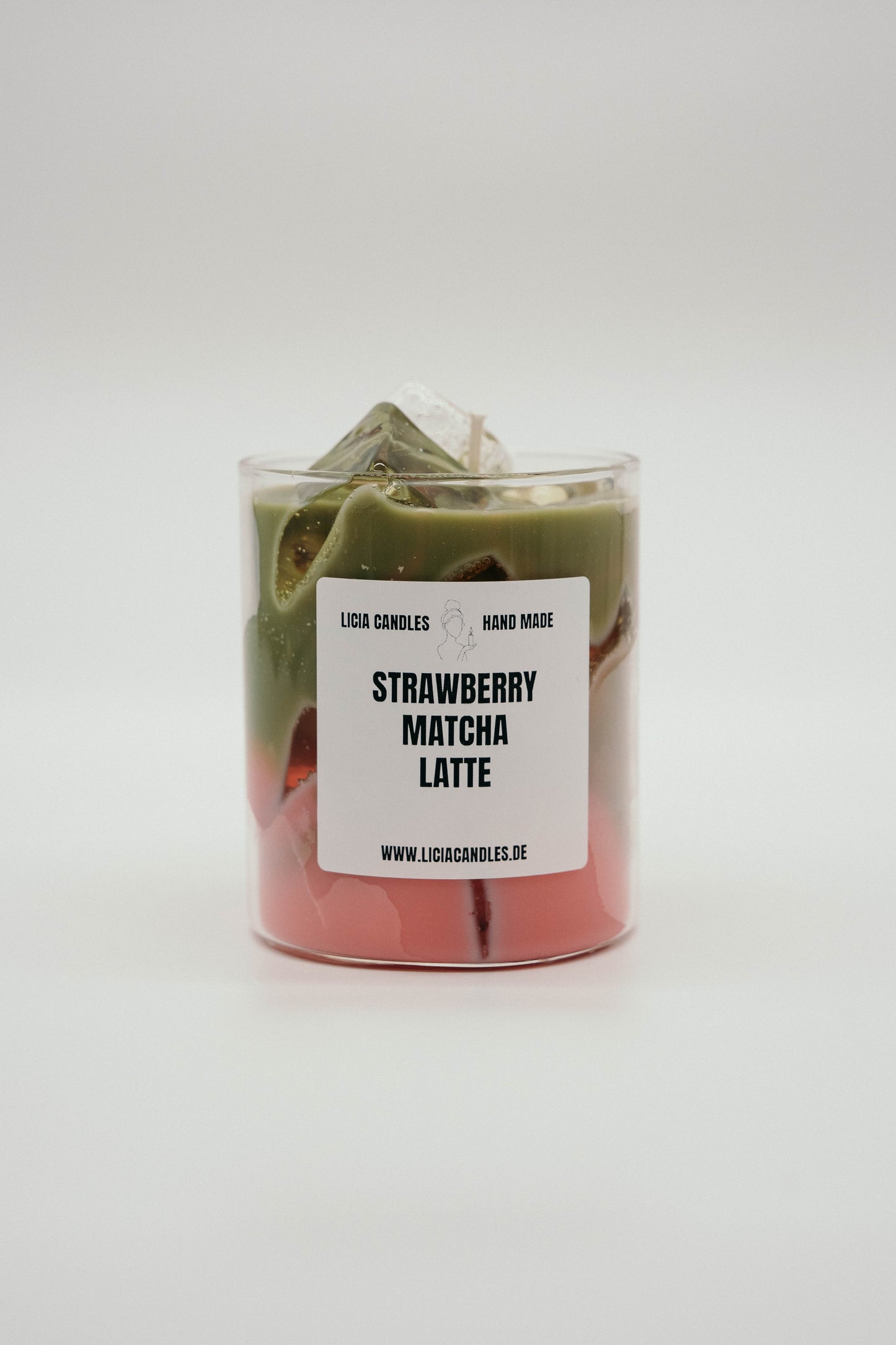 Strawberry Matcha Latte Candle