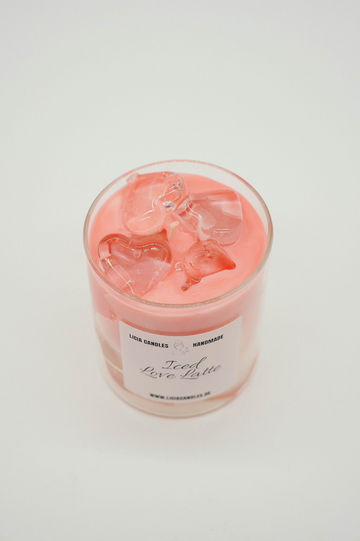 Iced Love Latte Candle