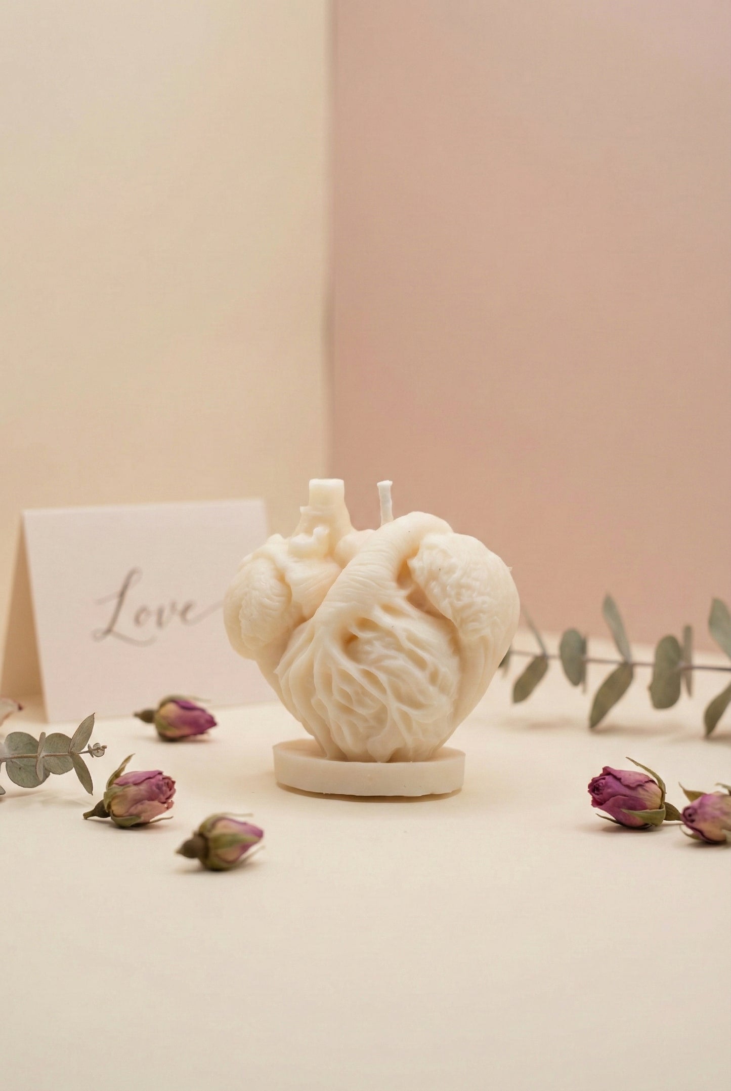 Anatomical Heart Candle