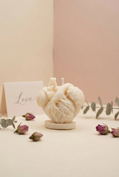 Anatomical Heart Candle