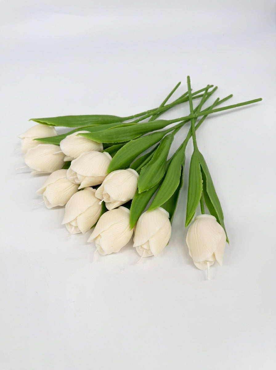 Everlasting Tulips - Candle Bouquet
