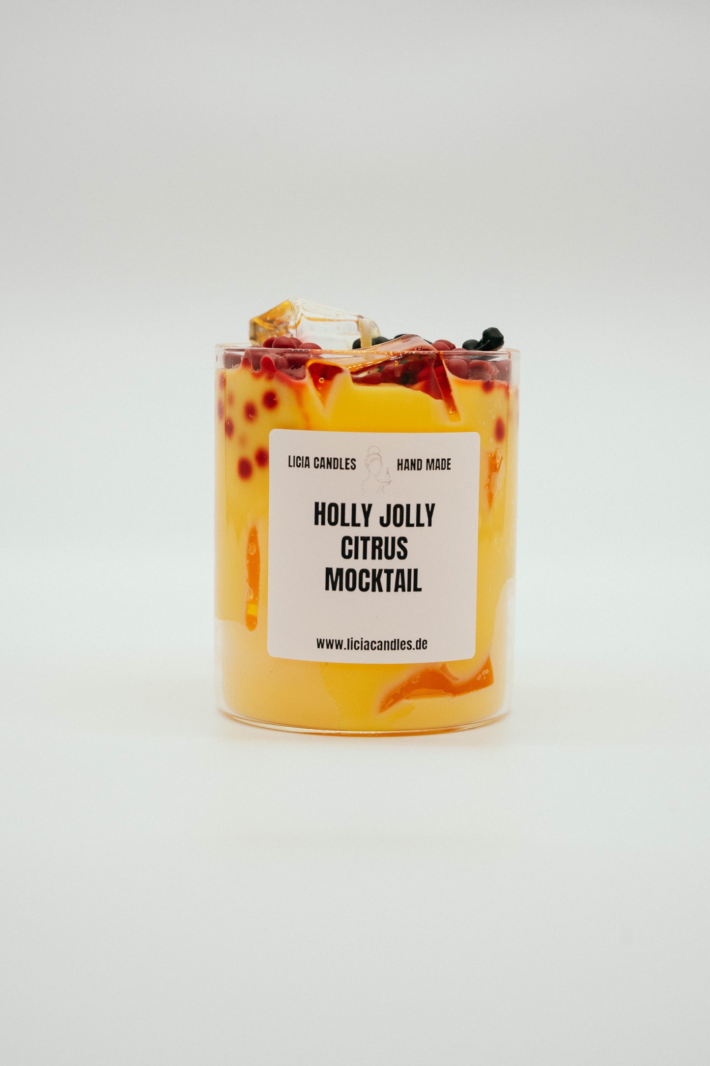 Holly Jolly Citrus Mocktail Candle