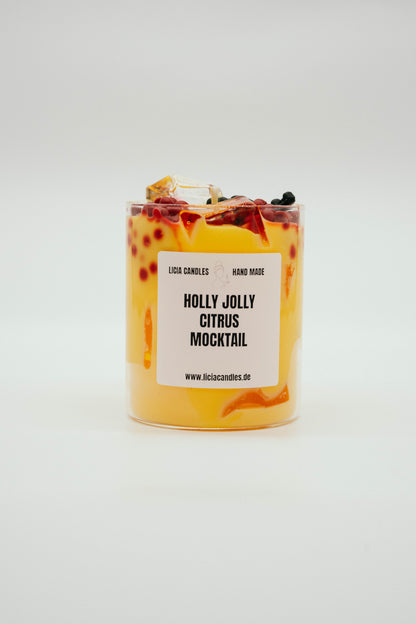 Holly Jolly Citrus Mocktail Candle