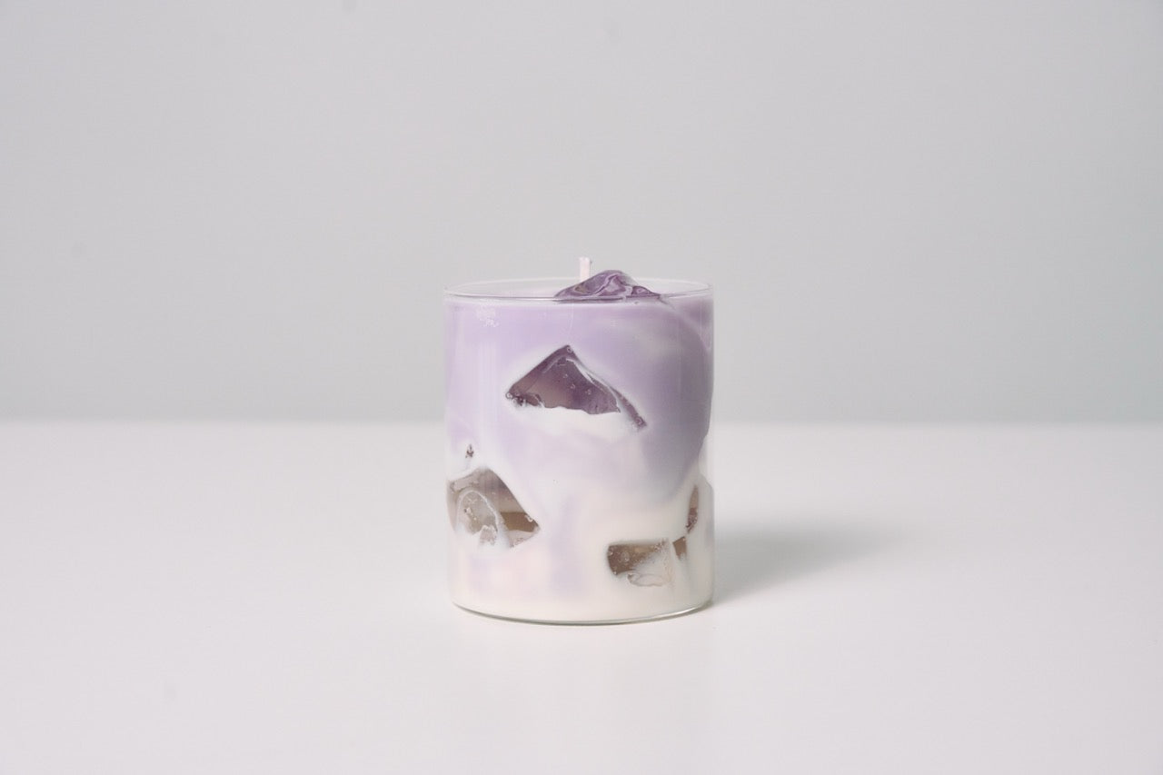 Lavendel Latte Candle