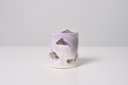 Lavendel Latte Candle