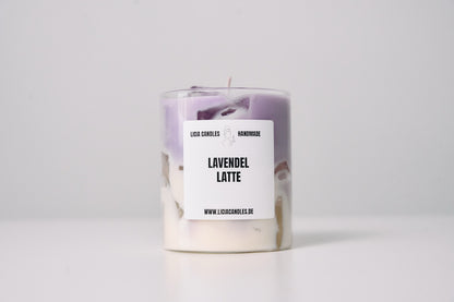 Lavendel Latte Candle