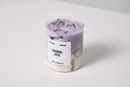 Lavendel Latte Candle