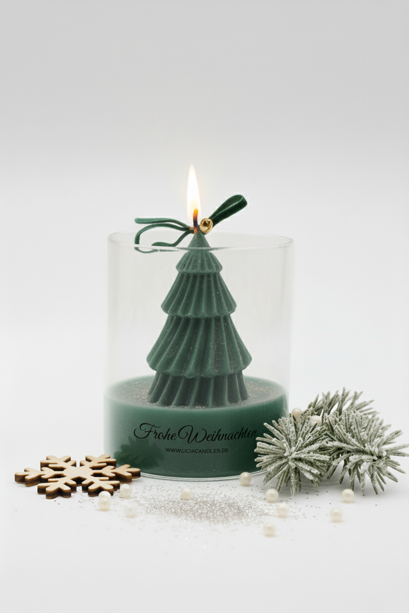 Sparkle Tree Candle
