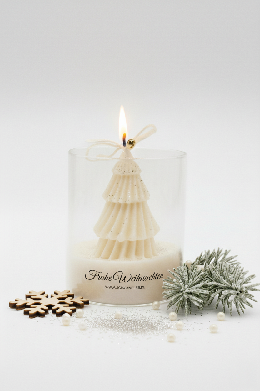 Sparkle Tree Candle